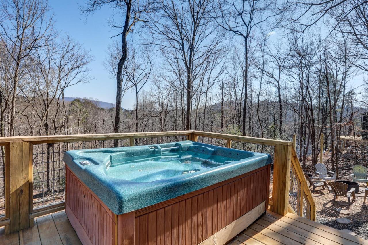 Rustic Mountain Cabin Villa Ellijay Eksteriør billede