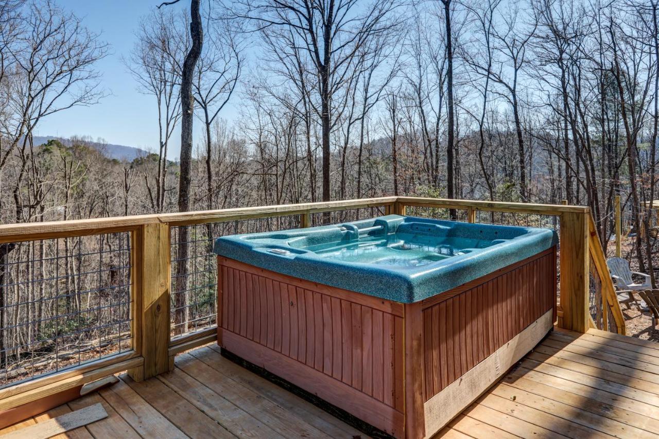 Rustic Mountain Cabin Villa Ellijay Eksteriør billede